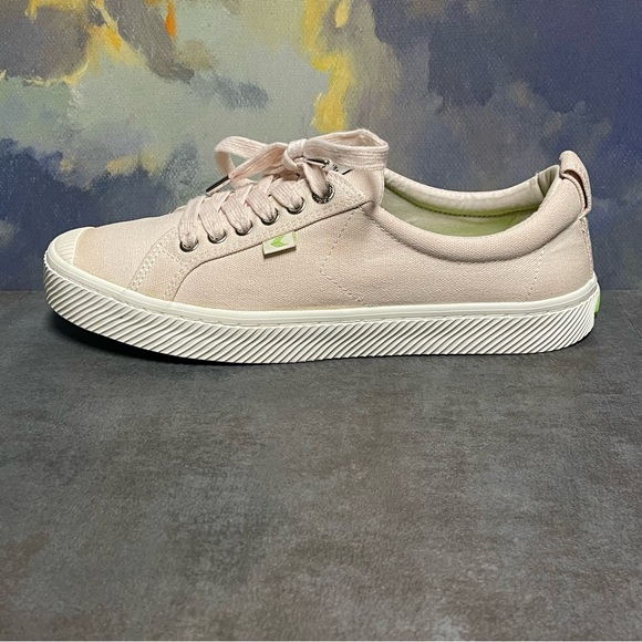 Cariuma Light Pink Canvas OCA Low Cut Women's Sneakers Size 10 - Picture 14 of 16